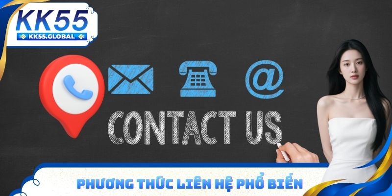 Phương thức liên hệ phổ biến